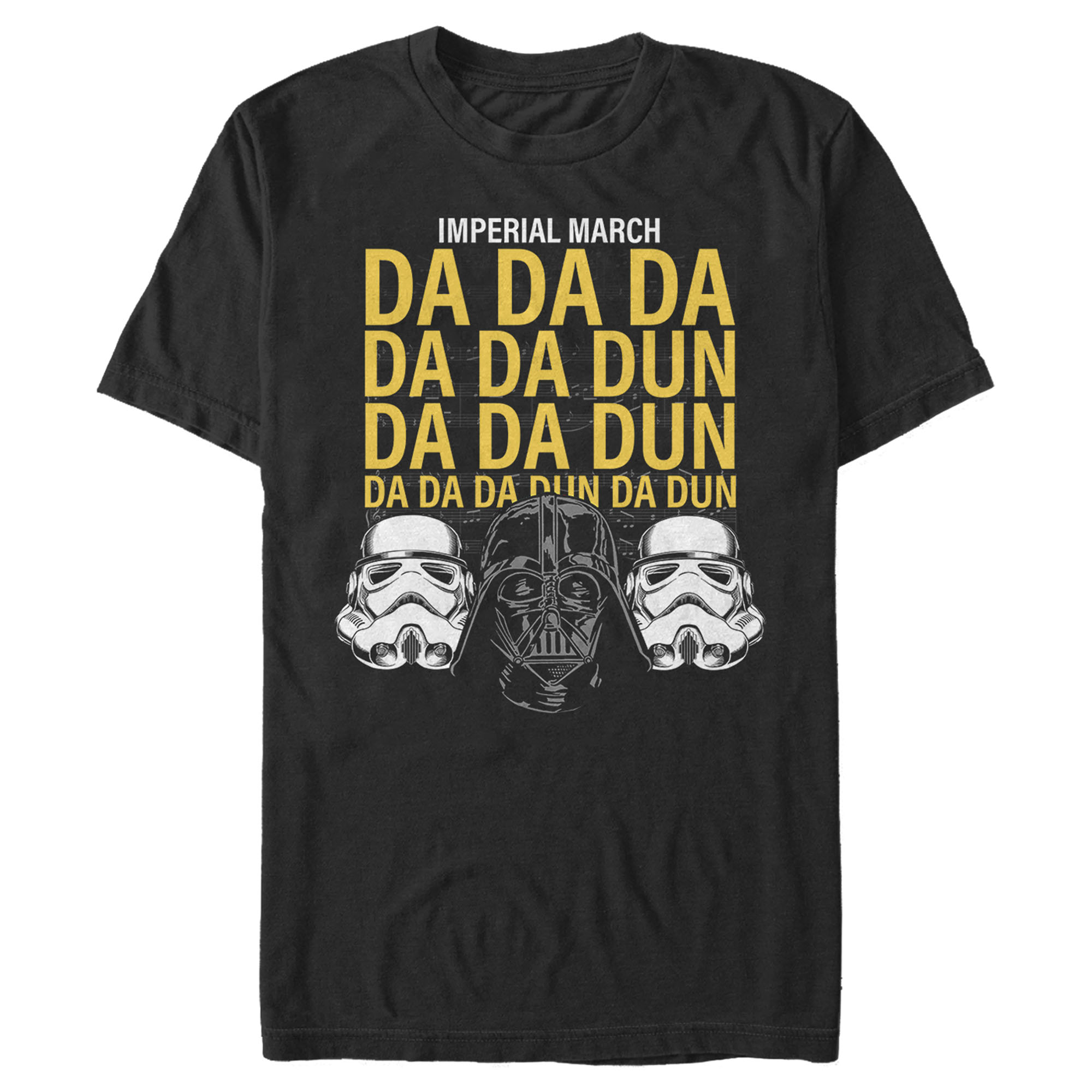 Men's Star Wars Vader Imperial March Graphic Tee Black 5X Large